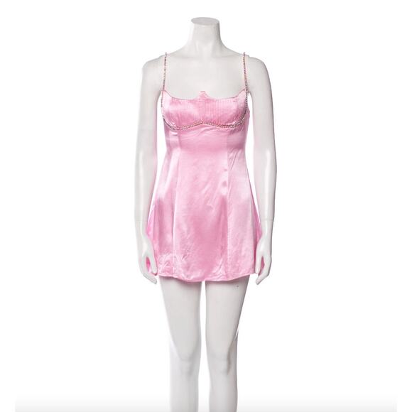 For Love & Lemons Elora Rhinestone Dress – NWT – Size Medium - Picture 8 of 16